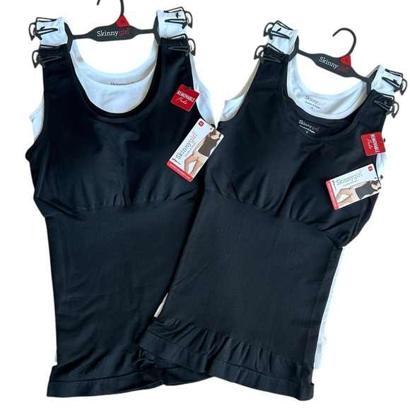 Skinny Girl Shaper 2-Set Cami Removable Pads - Picture 1 of 9